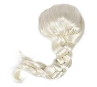 Wrtysully Beautiful Adult Wig light gold Braid Dressing Up