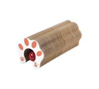 Wrtysully Cat Accordion Toy Cat Scratching Ball Track Cat Scratching Accordion Foldable Self-Entertainment Relief Cat Toy