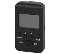 Wrtysully Electronic Metronome Pocket Metronome Loud Sound Tempo Metronome Mini Metronome for Piano Guitar Flute Drum Black