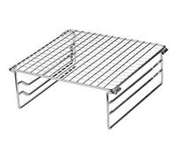 Wrtysully Grate Camping Grill Mini Outdoor Grill Grid Stainless Steel for Picnic Hiking Camping BBQ