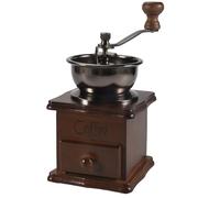 Wrtysully Manual coffee grinder Wood/metal hand mill Spice mill (wood color)