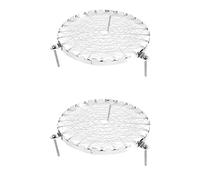 Wrtysully Metal Brackets Gas Stove Diffuser Stainless Steel Mesh Diffuser Plate Heat Spreader Induction Diffuser Spare Parts