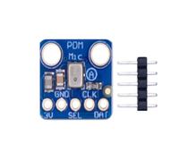 Wrtysully MP34DT01 PDM Digital MEMS Microphone Module Simple Pulse Density Modulation Output Small Omnidirectional Microphone