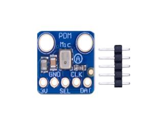 Wrtysully MP34DT01 PDM Digital MEMS Microphone Module Simple Pulse Density Modulation Output Small Omnidirectional Microphone