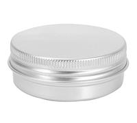 Wrtysully Pack Of 40 Screw Top Round Aluminum Tins Cans - Aluminum Screw Lid Round Tin Container Bottle