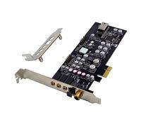 Wrtysully PCIe X1 CM8828 7.1CH Lossless Dts Sound Card Fiber Optic Coaxial Sound Card Module