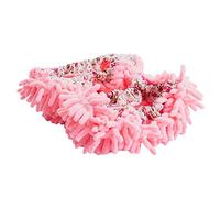 Wrtysully Slippers with mop cover, clean the bathroom (pink)