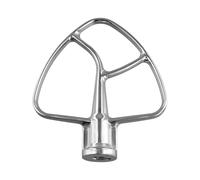 Wrtysully Stainless Steel Flat Beater for Kitchen Aid 4.5 Qt - 5 Qt Tilt-Stand Mixer Attachments for Kitchen Baking Accessory