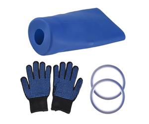 Wrtysully Sublimation Blanks Silicone Bands Sleeve Kit for Sublimation Tumblers 20 oz Skinny, Wraps Instead Shrink Paper in Oven