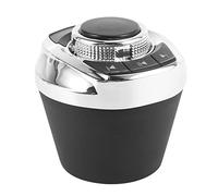 Wrtysully Universal Car Wireless Steering Wheel Control Button with LED Light 8-Key Functions for Car Android Navi Player Auto