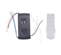 Wrtysully Universal Ceiling Fan Remote Control Kit 40W 6-Speed Timing Function Replacement Remote for DC Ceiling Fans & Lights