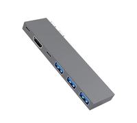 Wrtysully USB C Docking Station, with -Compatible, USB C,3 USB Multi-Port Adapter for Laptops, Tablets