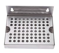 Wrtysully Wall Mount Beer Drip Tray No Drain 304 Stainless Steel Homebrew Kegging Draft Beer