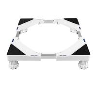 Wrtysully Washing Machine Stand, Washing Machine Dryer Fridge Pedestal, Adjustable Length,Load 300Kg Anti Vibration Anti Noise