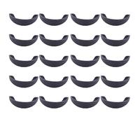 WRWIZDR Backup Camera Rain Guard with Flexible Curved Overhang, 20 Pack | Flexible Positioning Around the Camera Area, Clear View and Vehicle Light Placement Boundaries