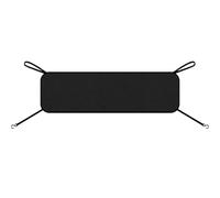 WRWIZDR Car Window Debris Cover with Foldable Storage, Black D | Polyester and Aluminum-Film Layers, Covers the Glass and Wiper Area, Folds for Storage Between Parking Uses