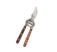 WRWIZDR Fit Wood Handle Garden Shears Scissors, SK5 Steel, Elbow | Leverage Cutting Technology with for Secure Storage, High Leverage for Effortless Cutting Thick