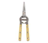 WRWIZDR Fit Wood Handle Garden Shears Scissors, SK5 Steel, Straight head | Leverage Cutting Technology with for Secure Storage, High Leverage for Effortless Cutting Thick
