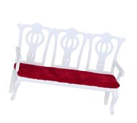 WRWIZDR Intricate Small Wooden Cafe Chairs for Miniature Scene 1/12, B, B. | Carefully Made Wooden Miniature Chairs for Small Presentation, Vintage Layouts Cafe Chairs Pair Set