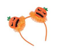 WRWIZDR Kids Party Pumpkin Headband Festival Halloween | Punk Pumpkin Halloween Headband Day of the Death Adult Kids Theme Party Hairhoop Cosplay Hairband Party Supply