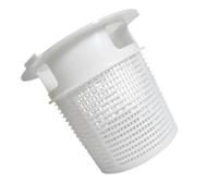 WRWIZDR Replacement Pool Skimmer Basket | White ABS Filter with Wide Upper Border, Tabs and Slotted Body for Poolrite S2500 MK2 Lifting Out Collected