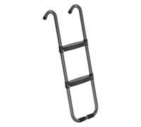 WRWIZDR Replacement Trampoline Entry Ladder for Backyard Use | Steel 2 Step Hook on Structure with Wide Foot Plate, Sleeve Guard, Yard Upgrade