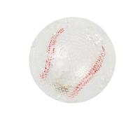 WRWIZDR Wipe-Clean Dog Ball for Dogs Interactive Sound Fun, Softball