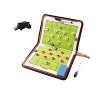Wrzbest Football Soccer Coaches Magnetic Tactic Board,Dry Erase Coaching Clipboard Foldable and Portable Coach Tool with Professional Coach Whistle