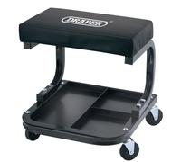 Draper 54243 Work Stool,Black,41.2 x 37.9 x 13.5 cm