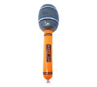 WS Accessories Inflatable Microphone 35cm [Orange, Pack of 1]