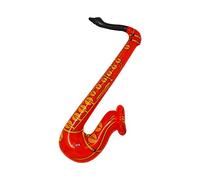 WS Accessories Inflatable Saxophone 60cm [Red, Pack of 1]