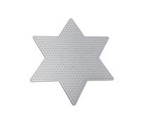 WS Accessories Peg Boards for Fuse Beads - Works with 5mm Beads [Large Star]