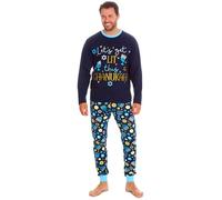 WS-AW23 Mens Chanukah Pyjamas Hanukkah Pyjama Set Cotton Long Sleeved Medium