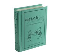 WS Game Company Catch Phrase Game Vintage Bookshelf Edition in Linen-Wrapped Book Case - Electronic Timer & 16 Double-Sided Disks Featuring 2,300+ Words, Classic Party Games, Ages 12 and Up