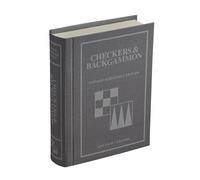 WS Game Company Checkers and Backgammon Vintage Bookshelf Edition - Board Game for 2 Players, Ages 6 and Up