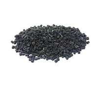 WS UK 1000 Pack Fuse Beads 5mm Midi - works like Hama Beads [Dark Grey]
