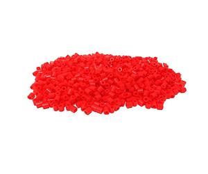 WS UK 1000 Pack Fuse Beads 5mm Midi - works like Hama Beads [Red]