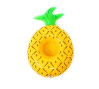 WS UK Inflatable Drink Holder - Holds Cups, Cans or Water Bottles! [Pineapple]