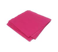 WS UK Microfibre Cleaning Cloth 10x10cm [Hot Pink, Pack of 1]