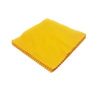 WS UK Microfibre Cleaning Cloth 10x10cm [Yellow, Pack of 1]