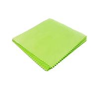 WS UK Microfibre Cleaning Cloth 10x10cm [Green, Pack of 1]