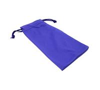 WS UK Soft Microfibre Sunglasses Case with Drawstring [Purple, Pack of 3]