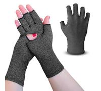 WS WorlsTrend Compression Gloves Arthritis (Carpal Tunnel) for Women and Men, Arthrosis Gloves, Offer Warmth and Compression, Help Increase Circulation, Reduce Pain and Promote Healing. (L)