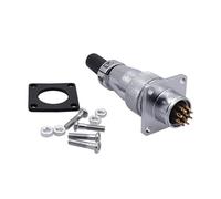 WS16 Plugs And Socket Connector 2-10pin Female Head Male Seat With Reverse Installation 1Pcs(7PIN)