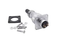 WS16 Socket Connector 2-10pin Female Head Male Seat With Reverse Installation 1Pcs(2PIN)