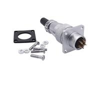 WS16 Socket Connector 2-10pin Female Head Male Seat With Reverse Installation 1Pcs(6PIN)