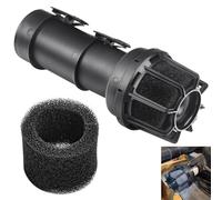 WS25025A VT2525 Wet/Dry Vacs Vacuum Diffuser, Attaches to Vacs with 2-1/2" Blowing Port for Quieter Operation, Help Control the Exhausting Airflow From a Vac