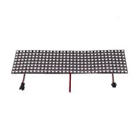 WS2812B RGB LED Digital Flexible Individually Addressable Panel Light WS2812 8x32 Modules Matrix Screen DC5V
