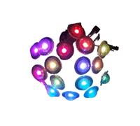 WS2815 DC12V Addressable 16mm Diameter RGB Full Color LED Module 0.24W One WS2815 LED IP68 Clear Cover