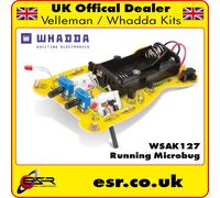 WSAK127 Running Microbug Whadda DIY Electronic Soldering Project Kit